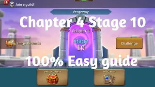 Lords mobile Vergeway Chapter 4 stage 10 easiest guide