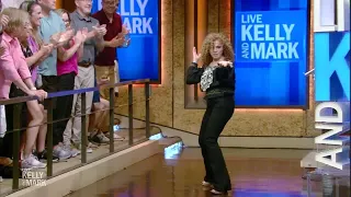 Bernadette Peters Makes an Entrance