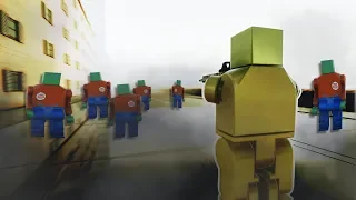 NEW ZOMBIE MODE IN LEGO CITY! - Brick Rigs Gameplay - New Brick Rigs Zombie Update Roleplay!