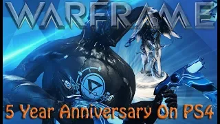 Warframe - 5 Year Anniversary On PS4