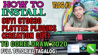 How to Install Cuyi CTO630 Plugins to Coreldraw 2020 Full Tutorial (Tagalog)