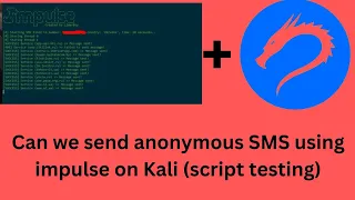 lets try impulse for  sms kali linux