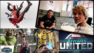 MARVEL Powers United VR | Interview w/Creative Director Mat Kraemer + THOR Gameplay Video