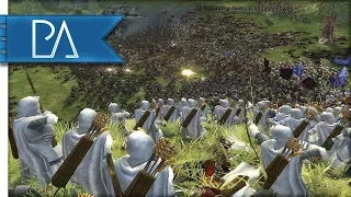 SURROUNDED BY 18k ORCS! - Lord of the Rings - Third Age Total War Reforged