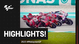 MotoGP™ Race Highlights 🤩 | 2023 #MalaysianGP