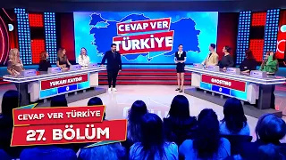 Cevap Ver Türkiye 27. Bölüm  @CevapVerTurkiye