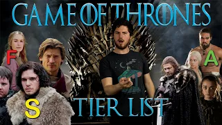 Game of Thrones Season 1 Character Tier List! Brandons thoughts on the good, the bad, and the ugly!