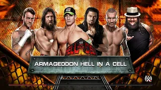 Kurt Angle vs The Rock, Stone Cold Steve Austin, Triple H, Undertaker and Rikishi Armageddon 2000