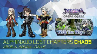 [DFFOO-GL] Alphinaud Lost Chapters CHAOS (Arciela • Squall • Galuf)