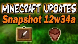 Minecraft Updates :: 12w34a Snapshot