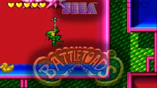 Battletoads (Sega Genesis) - Walkthrough HD no commentary