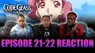 Bloodstained Euphie | Code Geass Ep 21-22 Reaction
