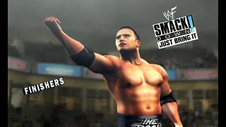 WWE JUST BRING IT..! Finishers (PS2) HD