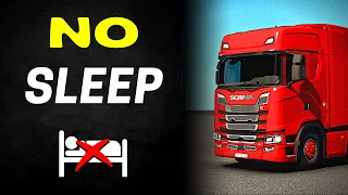 What Happens If You NEVER Sleep In ETS2 & ATS