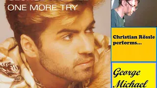 One More Try - George Michael - Instrumental with lyrics  [subtitles]