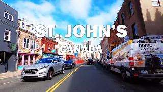 ST. John's, Canada - Driving Tour 4K