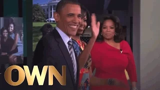 #13: Oprah Interviews a Sitting President and First Lady | TV Guide's Top 25 | Oprah Winfrey Network