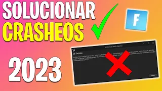 ✅CÓMO SOLUCIONAR ERRORES Y CRASHEOS🔧 EN FORTNITE 2023 TEMPORADA 1 CAPITULO 4 ERROR UNREAL ENGINE