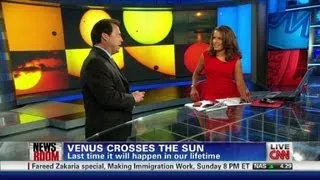 Rare Venus Transit across sun