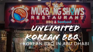 MUKBANG ABU DHABI - THE BEST UNLIMTED KOREAN BBQ - THE BEST SEAFODO IN ABU DHABI - BUBBLE TEA