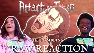 RAW and UnEdited REACTION to THE RUMBLING OPENING | Attack on Titan