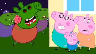 Zombie Apocalypse, Peppa Pig Turns Into A ZOMBIE At Hospital 🧟‍♀️ | Peppa Pig Funny Animation