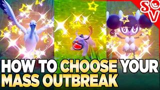 How to Choose Your Mass Outbreak in Pokemon Scarlet and Violet