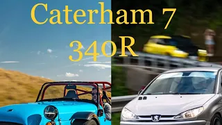 Caterham Seven 430R vs PEUGEOT 206 RC