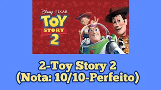 RANKING DA FRANQUIA TOY STORY-Do Pior Ao Melhor