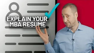 MBA Interview Tips: Examples of "Walk Me Through Your Resume"