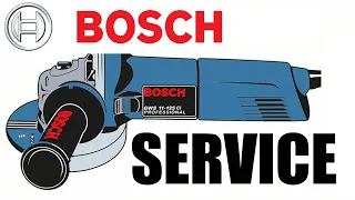 BOSCH GWS 11-125 CIE ANGLE GRINDER SERVICE BOSCH GWS 11-125 CIE  कोना चक्की SERVICE