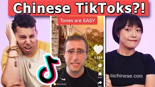 Chinese Teacher & Polyglot React to Most-Liked TikTok Mandarin Videos