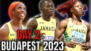 DAY 2 RECAP: 2023 World Athletics Championships Budapest, Hungary