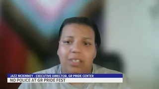 Grand Rapids Pride Festival will have no police presence after asking GRPD to stay away