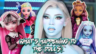 There's something strange going on with Monster High Dolls