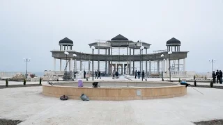 Строительство набережной в городе Дербенте завершено