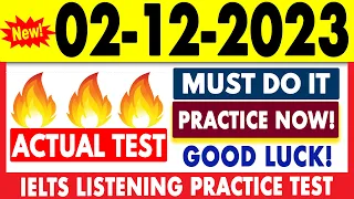 IELTS Listening Practice Test 2023 with Answers | 02.12.2023