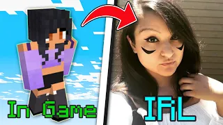 Aphmau Minecraft Characters In Real Life - Minecraft vs Real Life Aphmau and Her Friends Characters