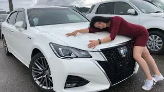 Прилетела в ЯПОНИЮ к моему Toyota CROWN на аукцион USS