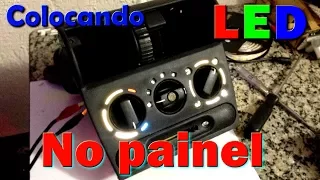 COMO COLOCAR LED NO PAINEL CENTRAL DO CORSA #2