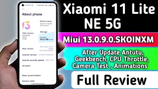Full Review - Xiaomi 11 Lite NE 5G Miui 13.0.9.0 Update | Camera, Antutu, Animation, Geekbench Test