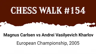 Brilliant Strategy! Magnus Carlsen vs Andrei Vasilyevich Kharlov • European Championship, 2005