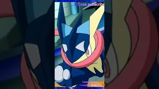 strongest Pokemon of the Ash( Pokemon journeys) | Pikachu, greninja, Lucario #shorts