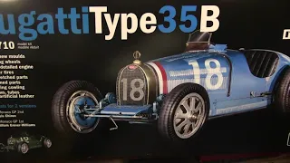 Сборная модель мечты - BUGATTI Type 35B фирмы Italeri в масштабе 1/12 ! Обзор.