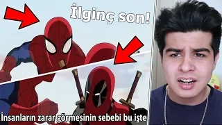 DEADPOOL VE SPİDERMAN SAVAŞI (ANİMASYON)