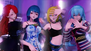 【MMD WebtoonTH】Lovesick Girls【Lukdaeng・Liu・Cirin・Bam】