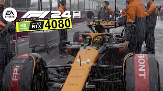 F1 24 PC RTX 4080 4K ULTRA 60 FPS Exclusive Demo Gameplay #eapartner