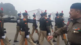 NCC Drill at RDC || Marching and Piche Mud || Republic Day Camp 2023
