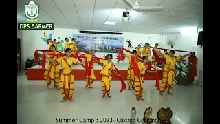 Summer Camp closing ceremony