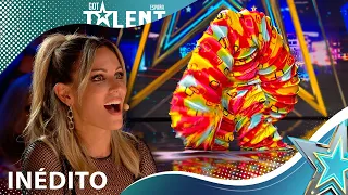 Stinky, an odd COSTUME that ends up getting a resounding NO | Never Seen |  Spain's Got Talent 2023